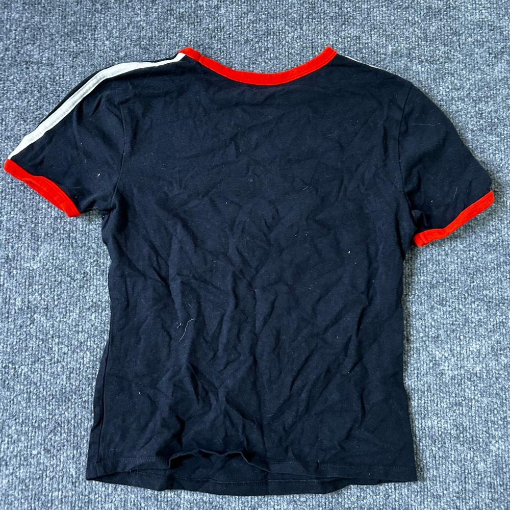 Formula 1 T-Shirt Womens Size XS Black Ringer Racing Division Pit Crew Graphic - Picture 6 of 7